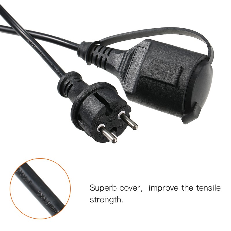 [通拓商品]Tomshine Extension Cable Cord Wire 3Meters/ 9.8Feet IP65 Water Resistance