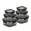 cev home essentials 12-Piece Food Storage Container Set – Airtight,