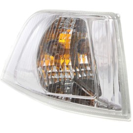 For Volvo S40 Turn Signal/Parking Light Assembly 2001 02 03 2004 Passenger Side Chrome Bezel VO2521109 | 30621834-8