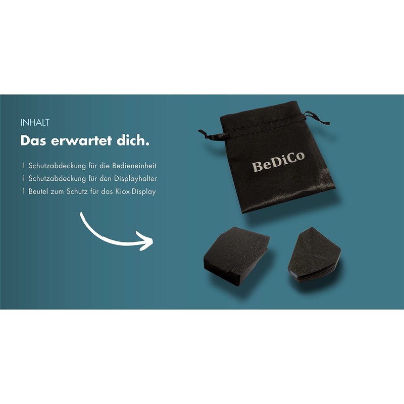 BeDiCo I Set of 3 I E-Bike Protective Covers I