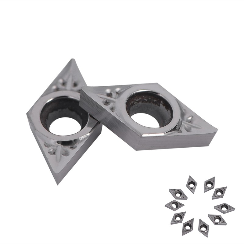 10Pcs/set CNC Carbide Tip Inserts Blade Cutter Lathe Turning Tool
