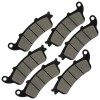Caltric Front and Rear Brake Pads for Honda VFR800 VFR800A