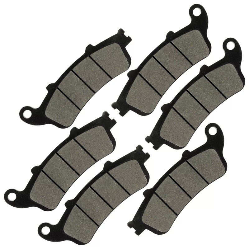 Caltric Front and Rear Brake Pads for Honda VFR800 VFR800A