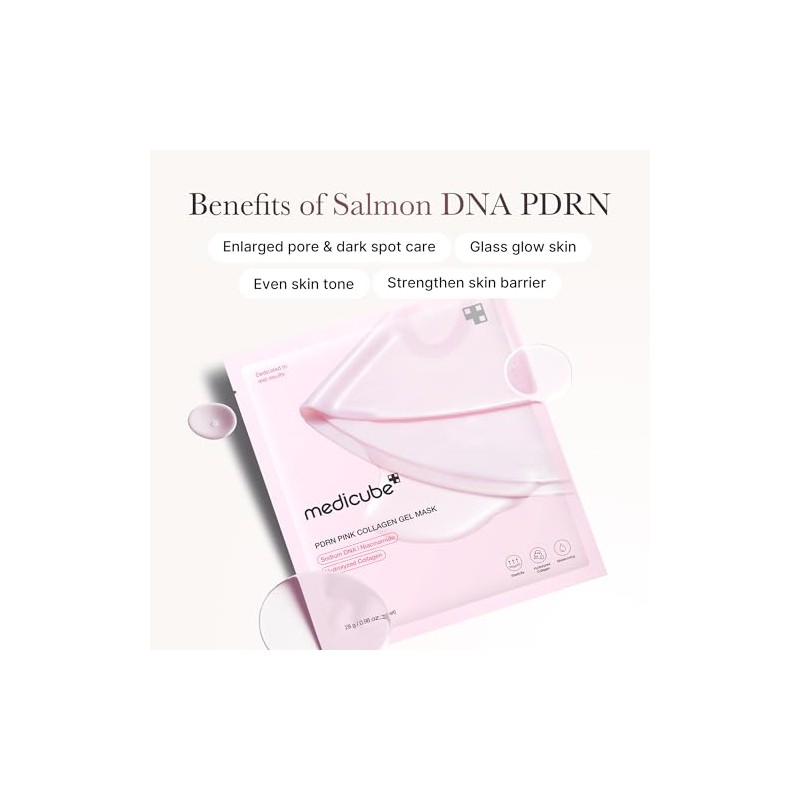 Medicube Salmon DNA PDRN Pink Collagen Jelly Mask