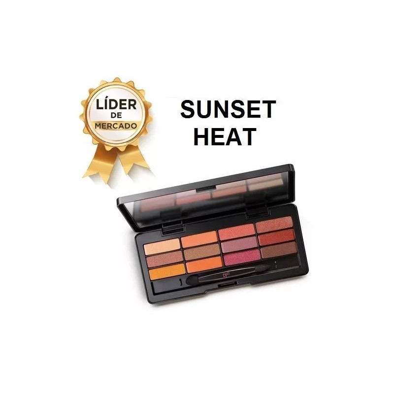 Cyzone Paleta De Sombras Compactas Twelve O´clock - Cyzone