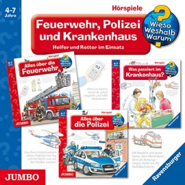 Feuerwehr,Polizei und Krankenhaus.Helfer und Rett