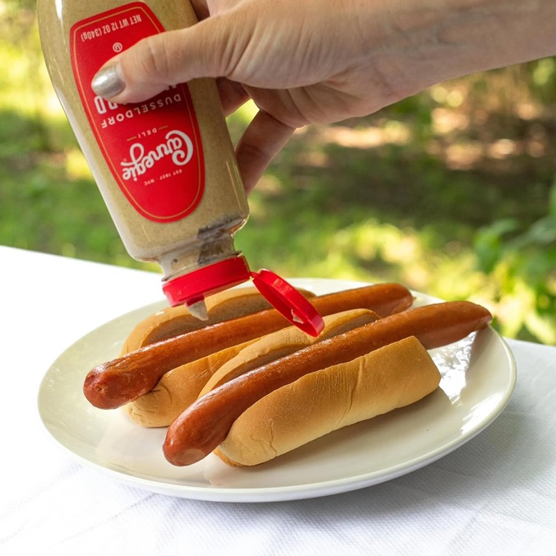 Carnegie Deli All-Beef 9” New York Hot Dogs & Mustard