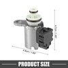 X AUTOHAUX Transmission Shift Solenoid for HYUNDAI STAREX 2007-2011 Metal