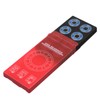 XiKe 8-Pack 608-2RS Skateboard Bearings, Blue, High-Speed 8x22x7mm, Durable Double