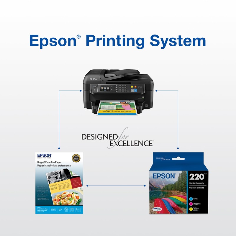 EPSON 220 DURABrite Ultra Ink Standard Capacity Black & Color
