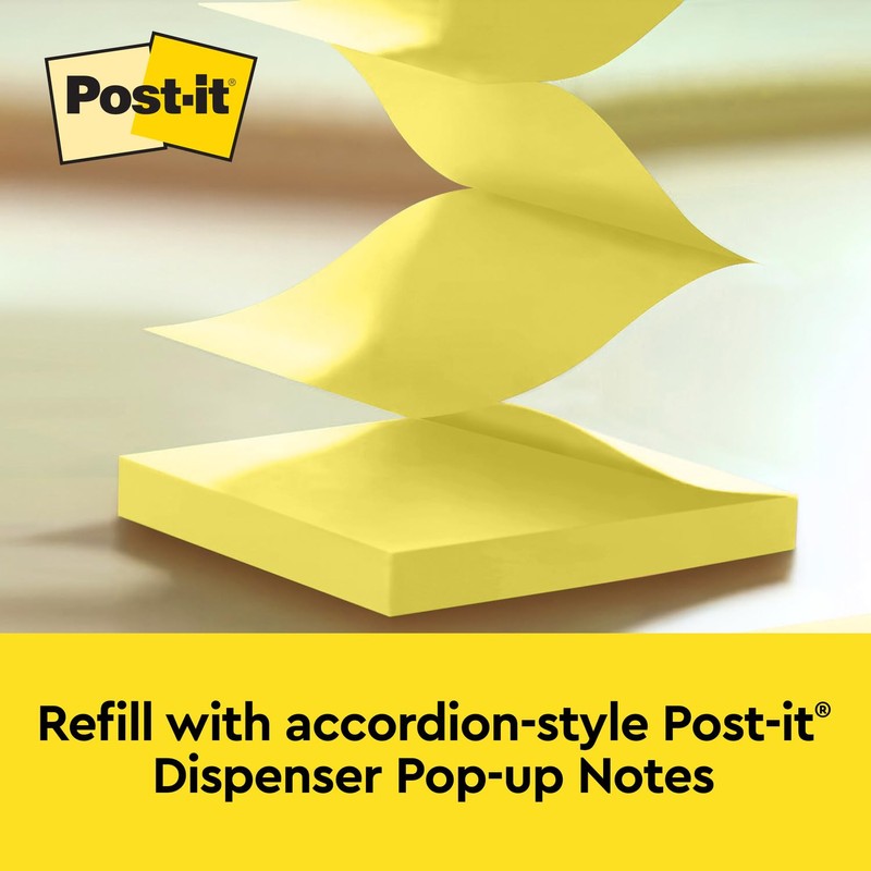 Post-it Z-Notes Dispenser Owl Black + Post-it Super Sticky Z-Notes
