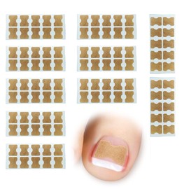 NOPKESV Toenail Correction Patch, Ingrown Toenail Correction Stickers, Pedicure Stickers, Toenail Elastic Patch, Corrector Pedicure Tools, Pack of 100