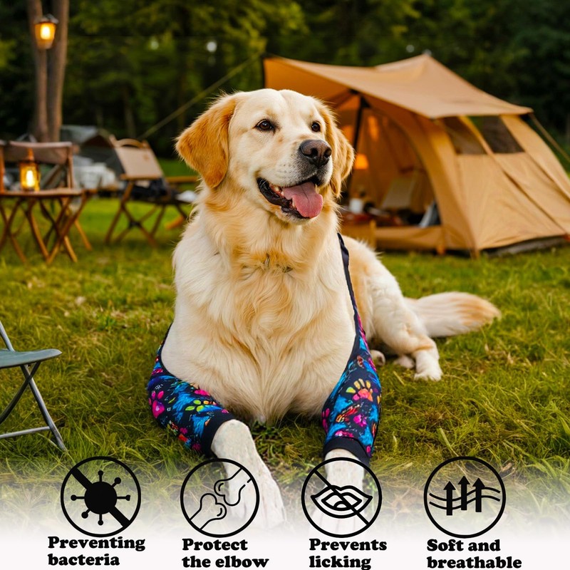 Sharkwill Dog Elbow Wraps Knee Protector Pads Elbow Callus Treatment