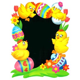 Tilz Easter Decorations - Home Easter Decorations House Accessories For Home Garden Decor For Easter Basket And Happy Easter Decorations (Sticker)