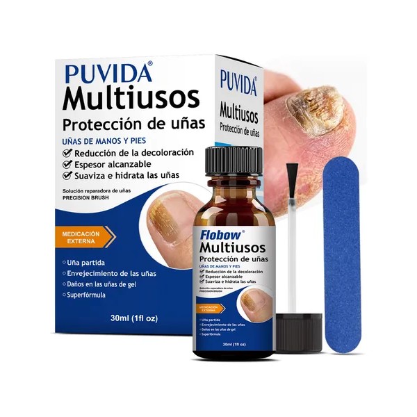Para Eliminar Hongos En Uñas De Manos Y Piessolución, 30ml