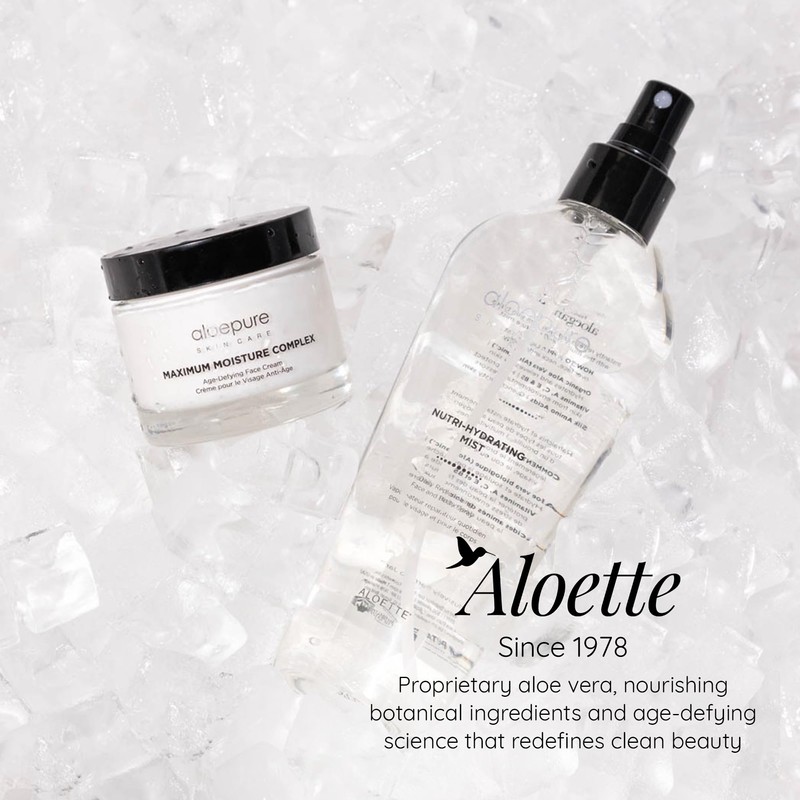 Aloette Maximum Moisture Anti-Aging Face Cream - Age Defying Anti-Wrinkle
