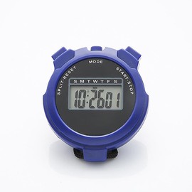 Sports Stopwatch Timer, Professional Digital Stopwatch, Multi-Function Sport Digital Stopwatch Large Display, Referee Stopwatch LCD Shockproof, For Training Swimming Running Exercise Sports (Blue)