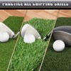CHAMPKEY Double Sided Golf Chipping Net Come with Tri-Turf Hitting