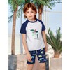 UV Shirt & Swimming Trunks Children 2-10 Years - Swimming