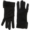 Rhinegold Cotton Pimple Grip Horse Riding Gloves - Black -