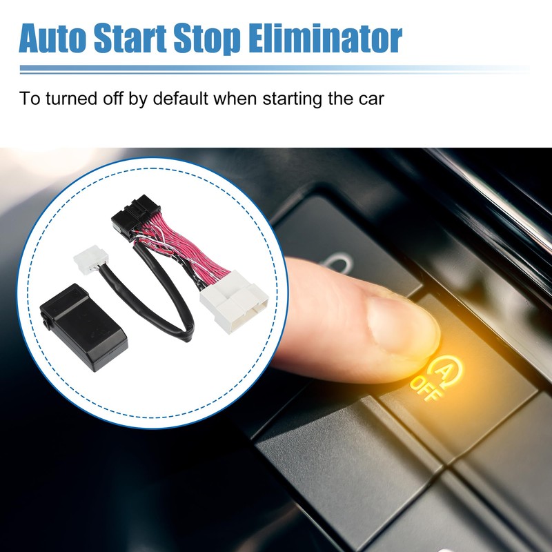 uxcell Auto Start Stop Delete/Disable for Ford Bronco 2021-2022 Engine