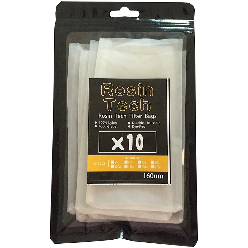 120 Mic Nylon Heat Press Bags 3.5 x 6 inch