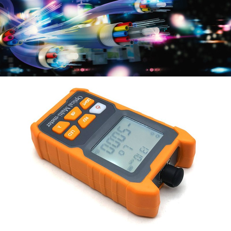 Optical Power Meter ‑50‑26dbm Portable Fiber Optic Tester FC SC