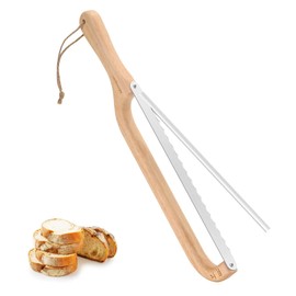 Morapin Bread Knife, 15.6-inch Serrated Slicer, Premium Stainless Steel, Right Hand