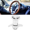 Steering Wheel Spinner Chrome Plating Resistance Reduction Labor Saving Steering