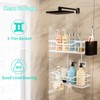 HapiRm Shower Caddy Hanging Organiser - 2 Tier Bathroom Caddy