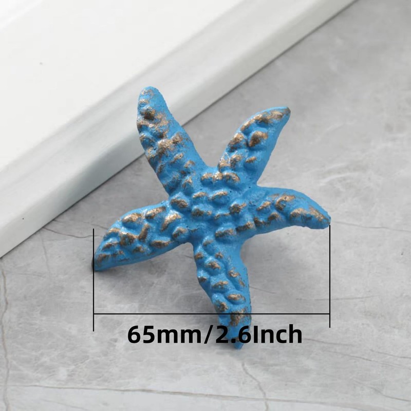 Joyindecor Ocean Cabinet Knobs for Dresser Cupboard Wardrobe Cabinet Kitchen,
