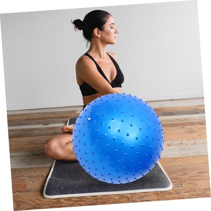 SAFIGLE Pilates Ball Yoga Ball Exercise Ball Spiky Massage Ball
