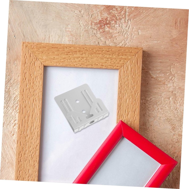 TEHAUX 10pcs Heavy Duty Picture Frame Hangers Versatile Mounting Brackets