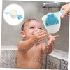 minkissy 1 Set Shower Spoon Cartoon Shampoo Cup with Comfortable
