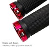 LYCAON Bike Handlebar Grips Non-Slip-Rubber Adjustable Bicycle Handle Grip with
