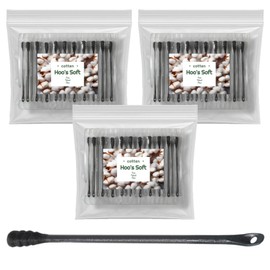 Hussoft hygiene inspection passed Easy one-handed acne removal Individually packaged black sebum extruded swab, 3 sets, 100 pieces / 후스소프트 위생검사합격 간편한 한손 여드름 제거 개별포장 블랙 피지 압출면봉, 3세트, 100개입