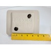 Beige Bone Almond Ceramic TP Toilet Paper Holder Wall Mount