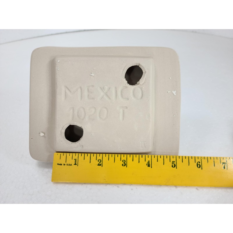 Beige Bone Almond Ceramic TP Toilet Paper Holder Wall Mount