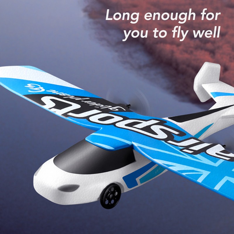 RC Airplane 2.4Ghz EPP Plastic Remote Control Aircraft Glider with