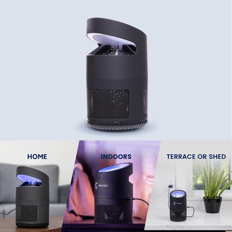 OWLTRA IMT-L70 Indoor Electric Insect Trap, Catcher & Killer Lamp