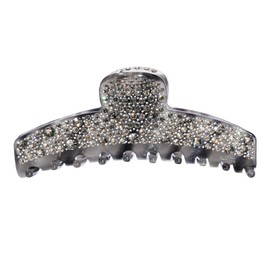 She's [Monet Impression]Large Resin Hair Claw, Lightweight Original Design, Non-Slip Grip for All Hair Types, Stylish and Durable Hair Accessory for Women