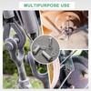 M METERXITY 2-Pack Single Hole Clevis Pins, M10 x 120mm