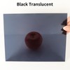 2PCS 8x12" Black Translucent Acrylic Sheets 1/8"(3mm) Black Translucent Plexiglass