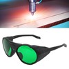 Professional Laser Protective Goggles Portable Beauty Workshop Safety Glasses (Green)