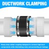 CLIUNT Flexible Rubber Sleeve 100 mm, Flexible Rubber Coupling, Flexible