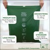 HOLY SCRAP! Medium Compostable Drawstring Trash Bags - 6-8 Gallon,
