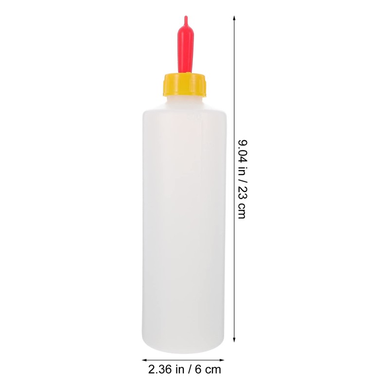 hemoton 5 Sets 400ml Lamb Feeding Bottle Sheep Goat Milk