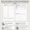 KOMPASS® Workout Log | A5 Fitness Planner Inserts | 30