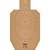 EZ-Aim IPSC IDPA Corrugated Silhouette Paper Shooting Target, 18" x