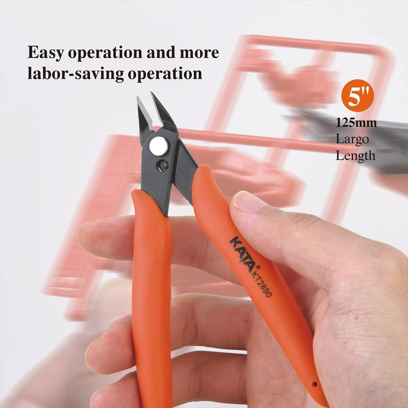 Side Cutters, Small, 2 Pieces, 5 Inch Wire Cutter, Mini